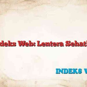 Indeks Web: Lentera Sehatku