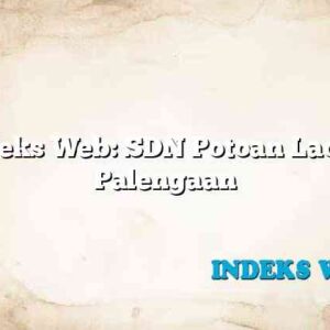 Indeks Web: SDN Potoan Laok 1 Palengaan